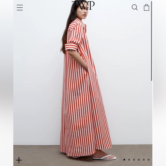 TWP Dresses & Skirts - TWP Jenny Gown in Boardwalk cotton stripe